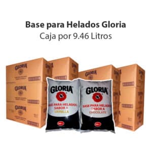 base de helado gloria