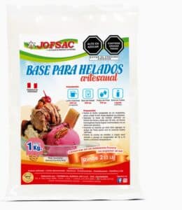 base para helados artesanales jofsac